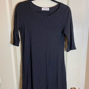 Straight Black Molly Green Dress
